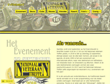 Tablet Screenshot of nationaalveteraantreffen.com